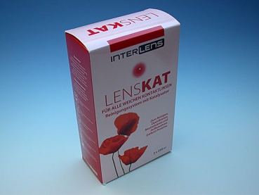Lens Kat Vorratspackung 3x250 ml + Behälter mit Disk